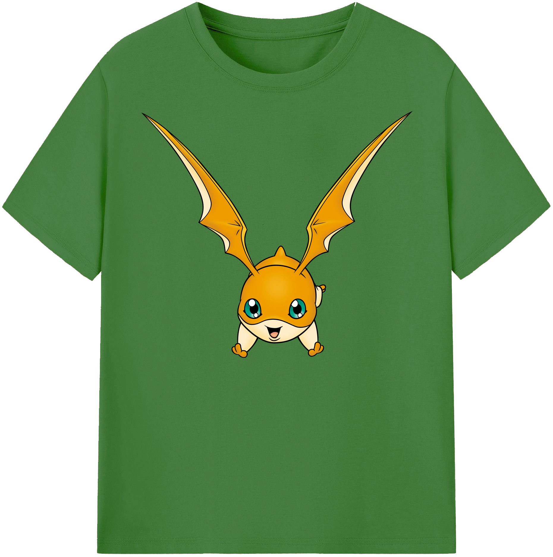 （画像用） Digimon デジタルモンスター/デジモン レディースカジュアルプリントTシャツ（綿100％）